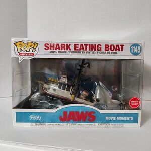 Pop! Movies - Jaws Movie Moments - Shark Eating Boat #1145 - GameStop Exclusive